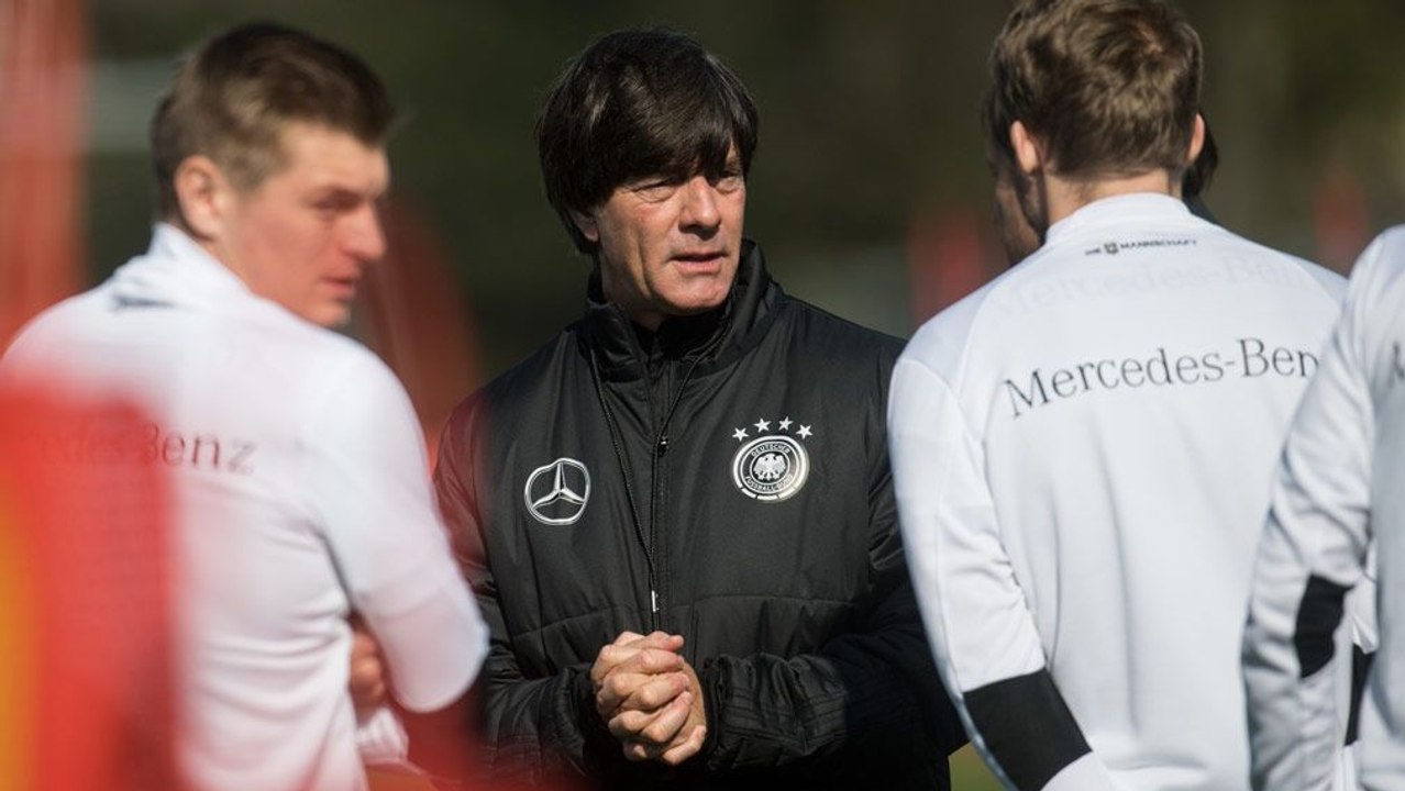 Weiße Weste bewahren! Für Löw zählt nur ein Sieg