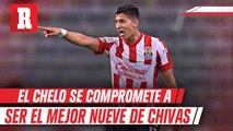 Ángel Zaldívar asume el reto de ser el ‘nueve’ de Chivas