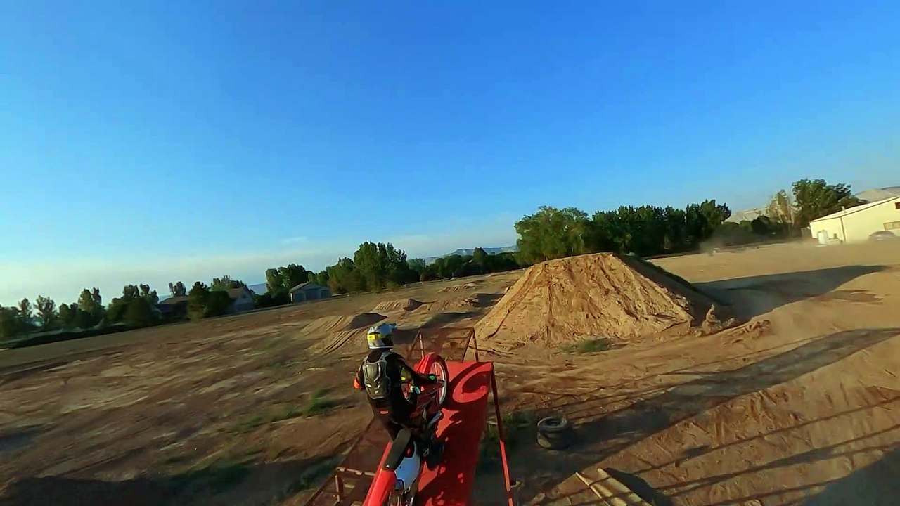 FMX Rider Nails Beautiful Slow-Mo Jump