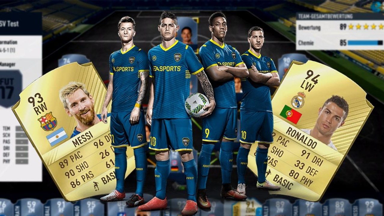 So baut Ihr mit 'Dream Squads' Euer Team in FUT