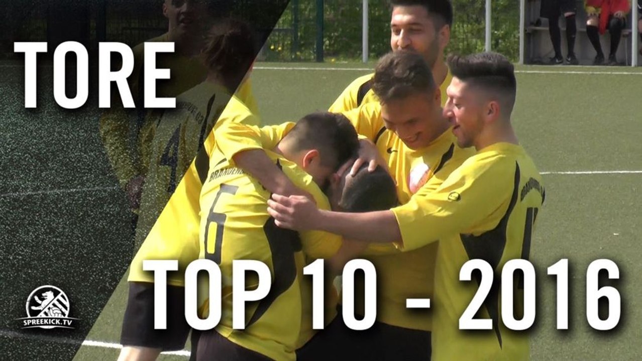 Die 10 besten Tore aus Berlin - 2016