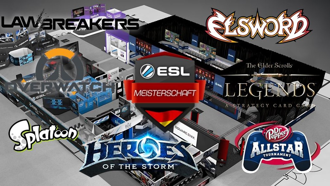 gamescom 2016: Das läuft auf den ESL-Bühnen