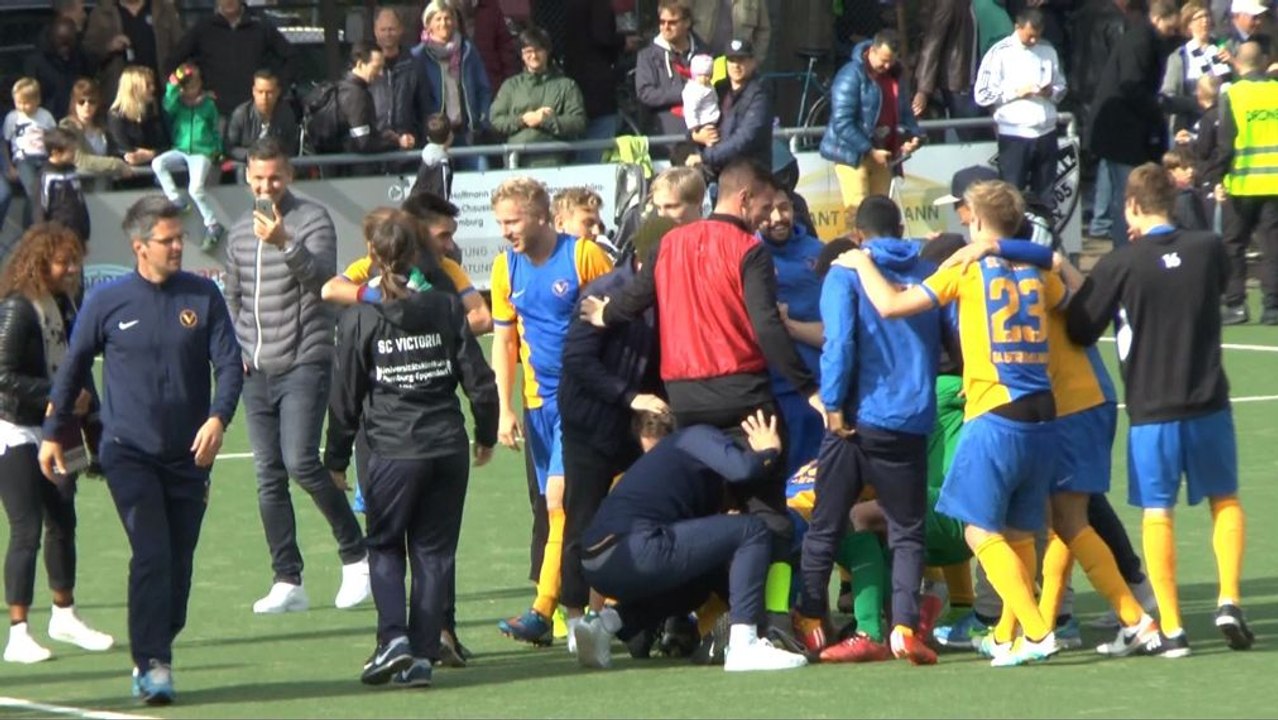 Elfmeterfluch besiegt! Victoria Hamburg gewinnt Pokalkrimi