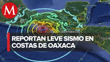 Sismo de magnitud 5.1 sacude Oaxaca