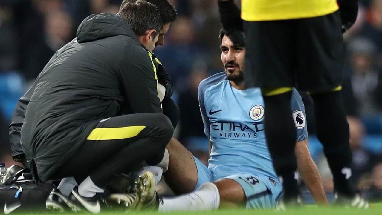 Das Drama: Kreuzbandriss bei Gündogan