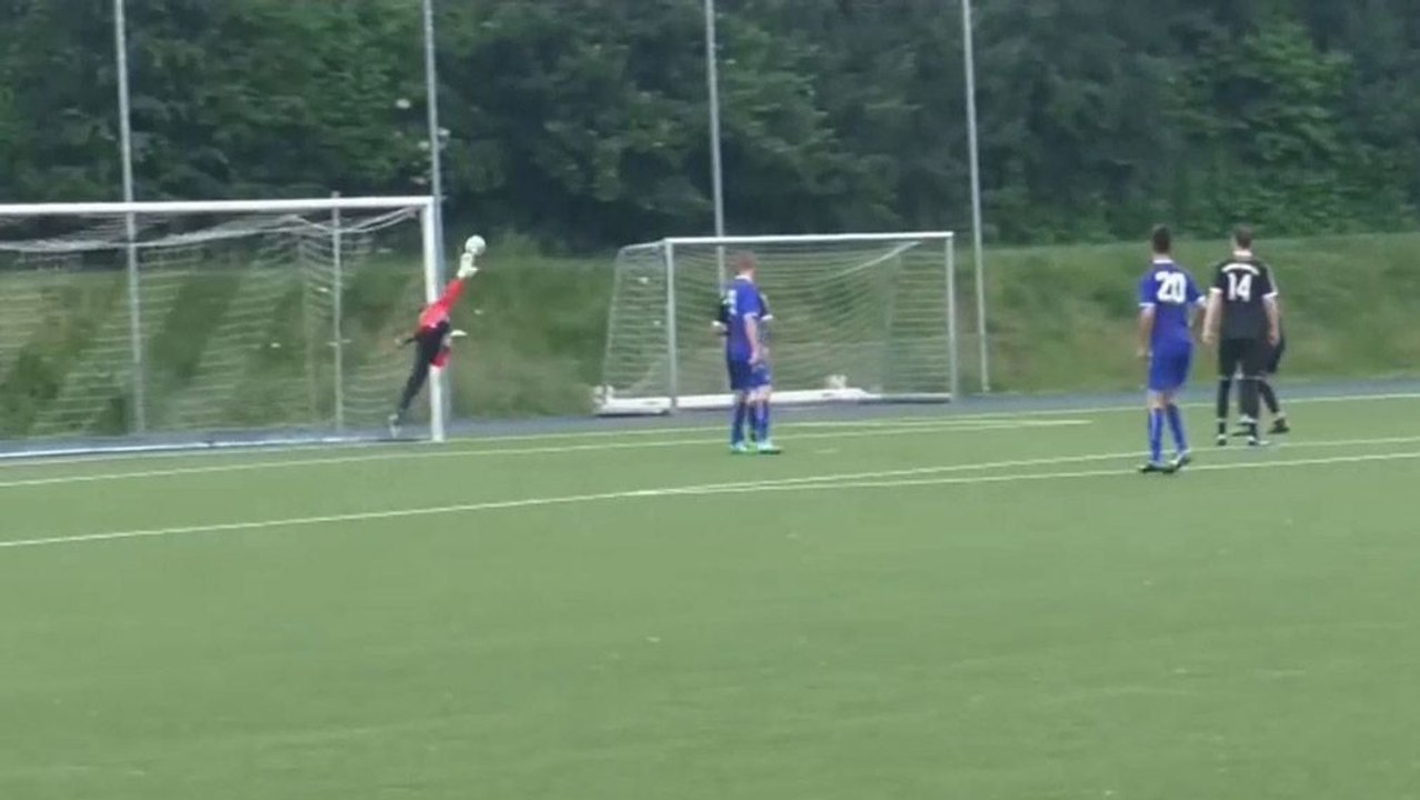 Aus 20 Metern trocken abgezogen