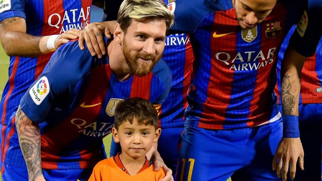 Märchenhaft: Murtaza meets Messi!