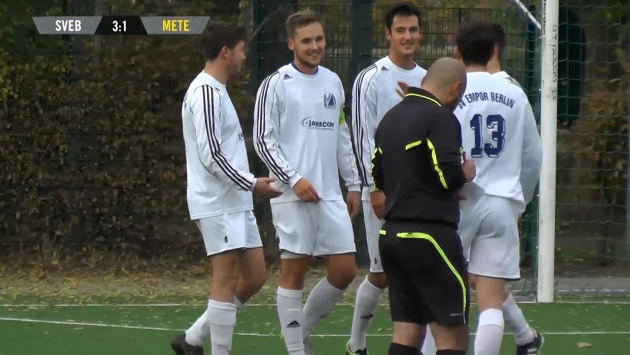 Berliner Pokal: Empor mit Mühe