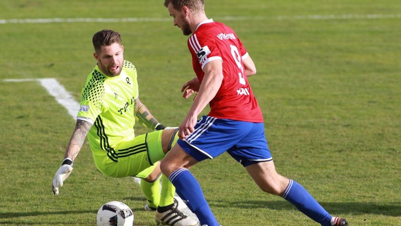 Hain im Abseits - doch Hachings Führungstor zählt