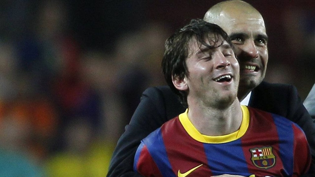 Pep lockt Messi: Vielleicht wollen seine Kinder ja Englisch lernen