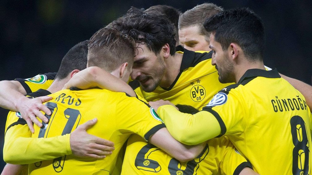 Traumfinale steht - BVB erledigt Hertha ohne Mühe