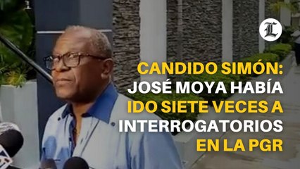 Candido Simón dice que Miguel José Moya había ido siete veces a interrogatorios en la PGR