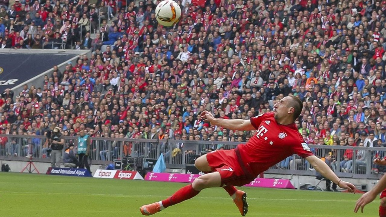 Riberys 'Wahnsinnstor' rettet die Bayern