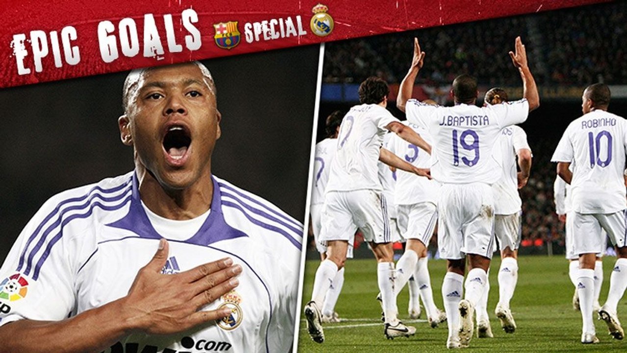 2007/08: Julio Baptistas großer Clasico-Moment