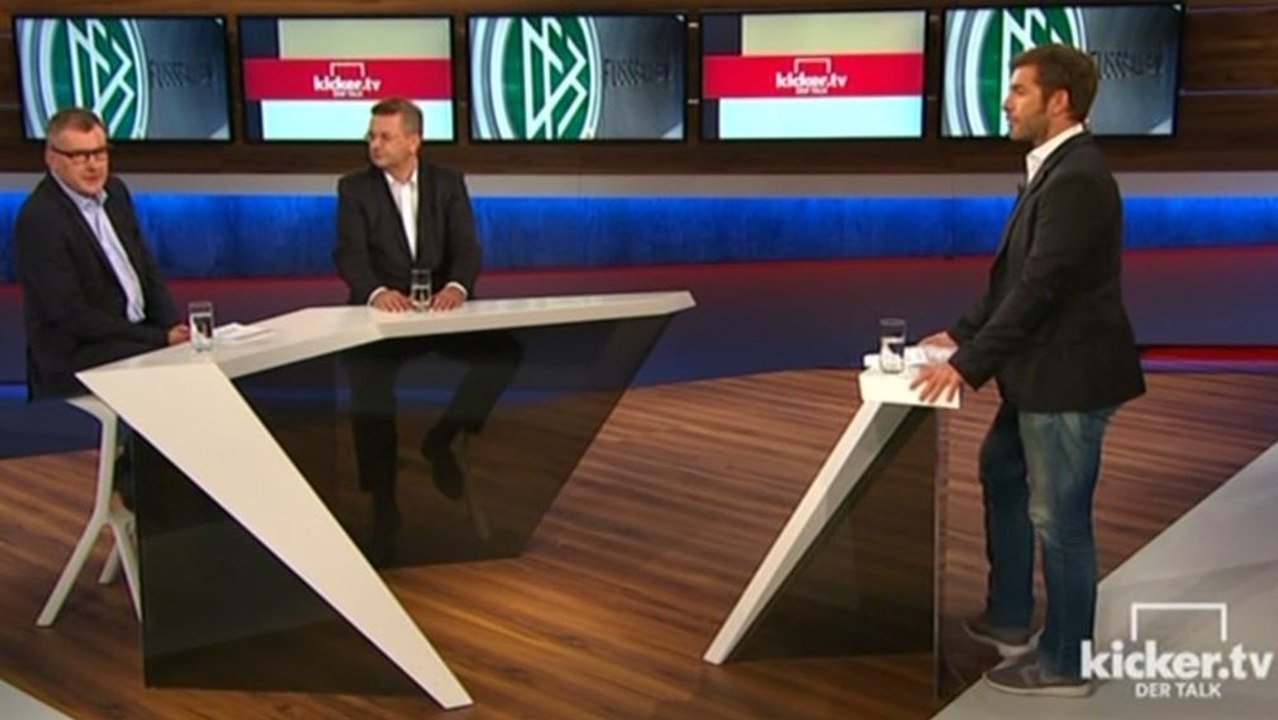 kicker.tv - Der Talk : DFB-Präsident Grindel stellt sich