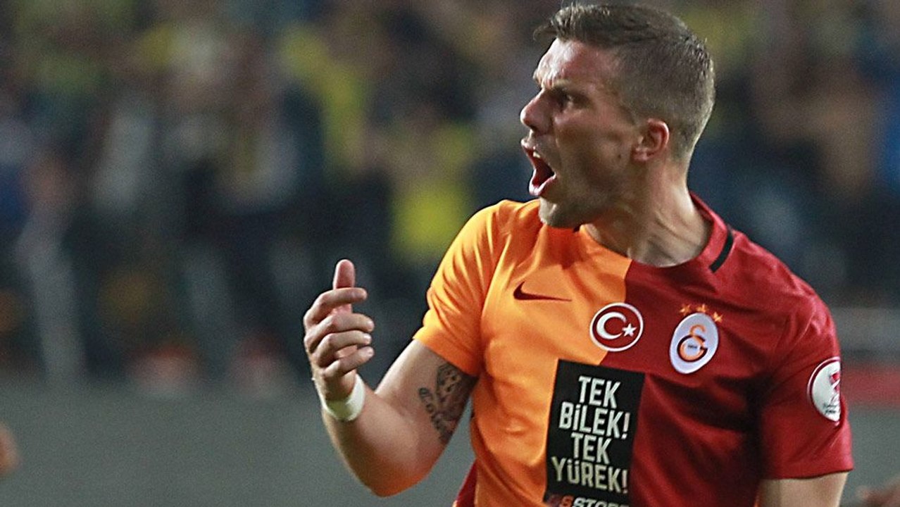 Podolskis Tor zum Pokalsieg mit Galatasaray