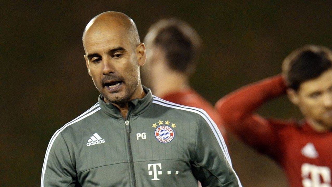 Zum letzten Mal mit Guardiola - Bayern im Trainingslager