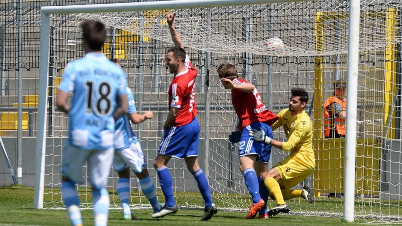 Haching siegt gegen 1860 -  und zieht in den Pokal ein