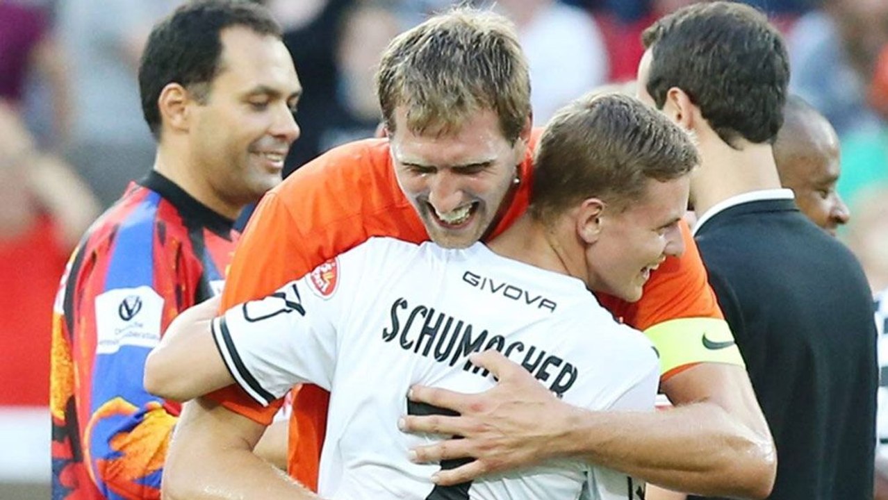 Champions for Charity: Nowitzkis Hommage an Schumacher