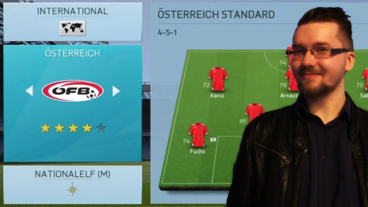Bono zeigt Euch, wie Ihr mit Österreich in FIFA 16 spielt