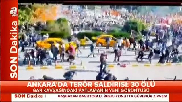 Patlama sonrası yaşanan panik anı