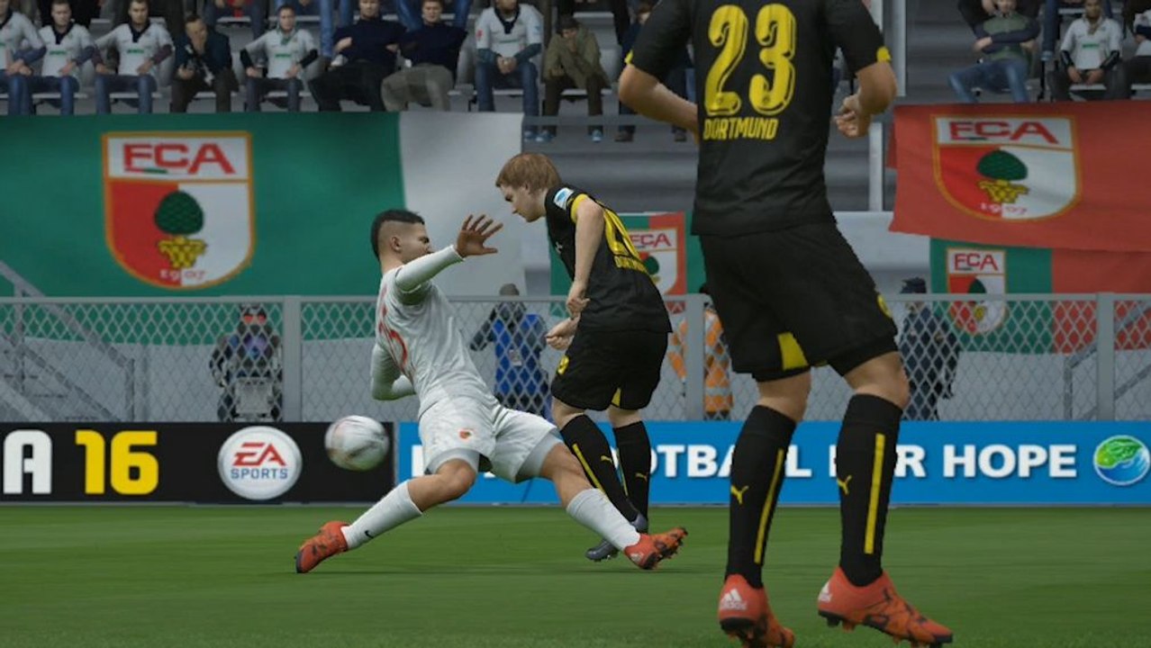 FIFA 16 Pokal-Prognose: Augsburg vs. Dortmund