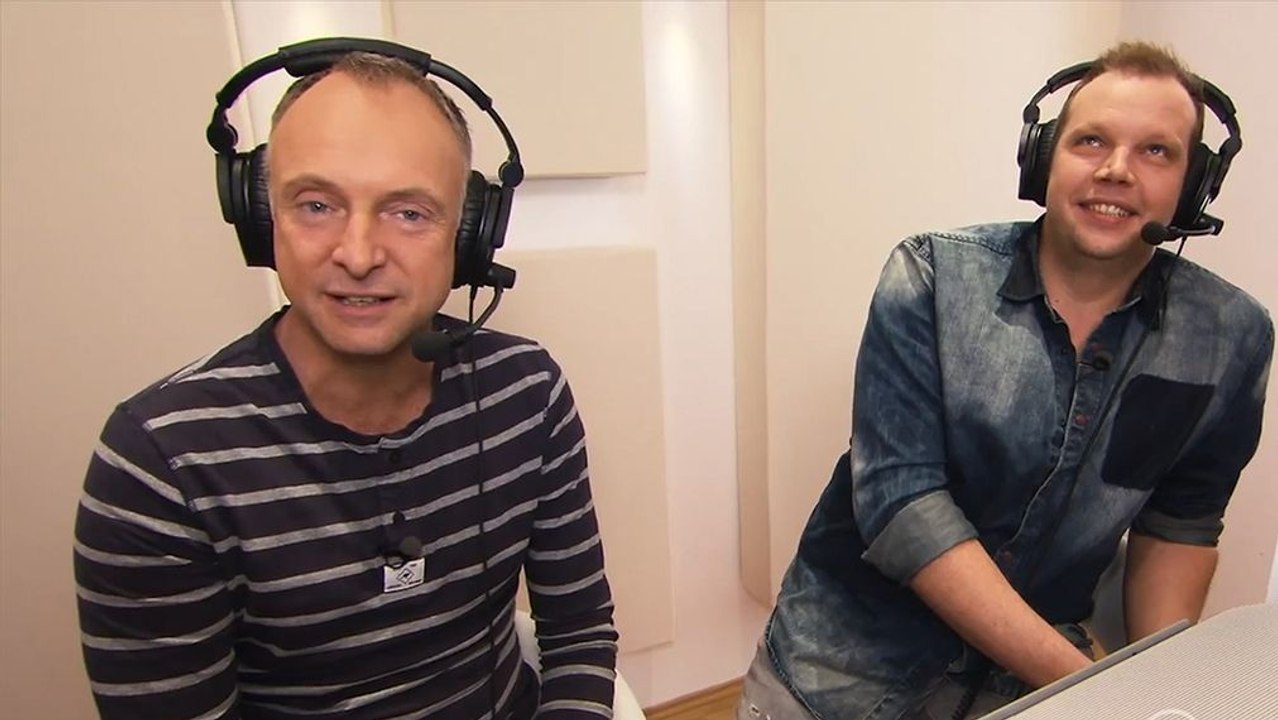 FIFA 16: Buschmann und Fuss im Tonstudio