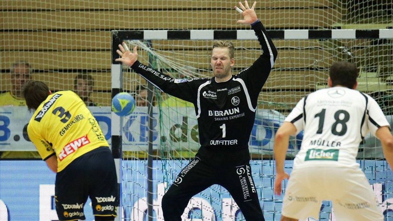 Kurioses im Pokalduell Löwen gegen Melsungen