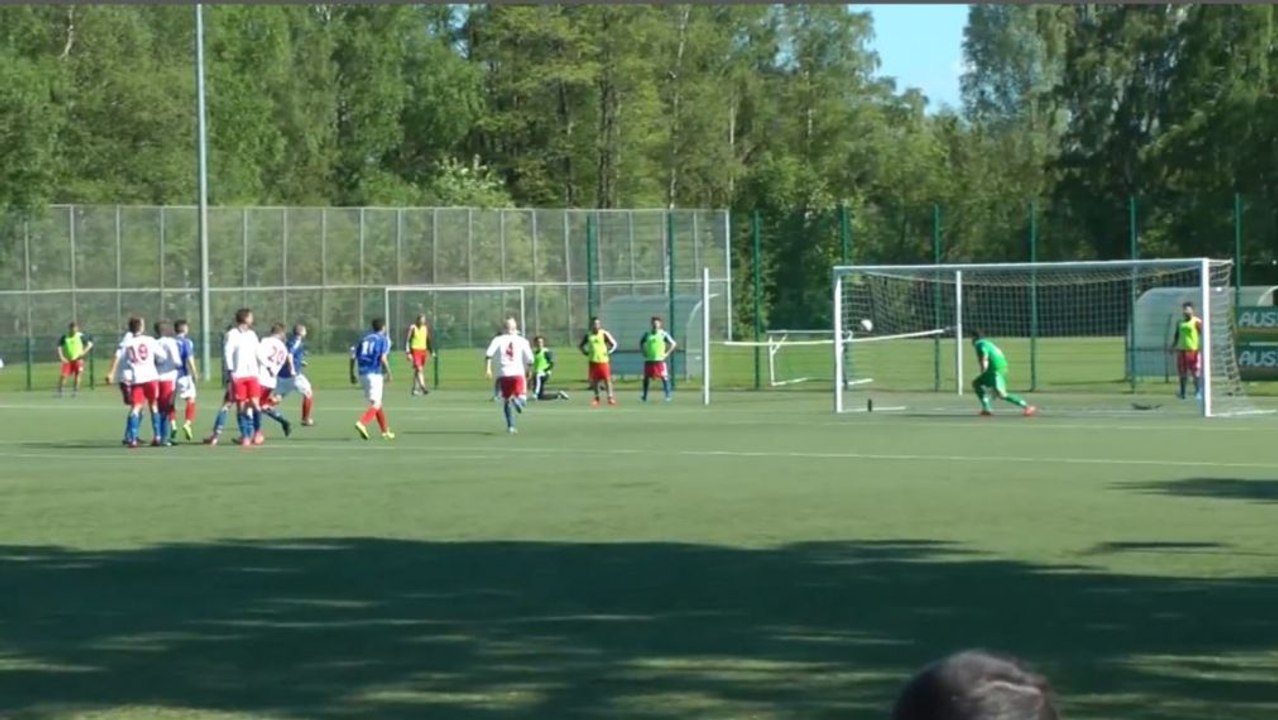 Freistoßtor: Keine Chance für HSV-Keeper!