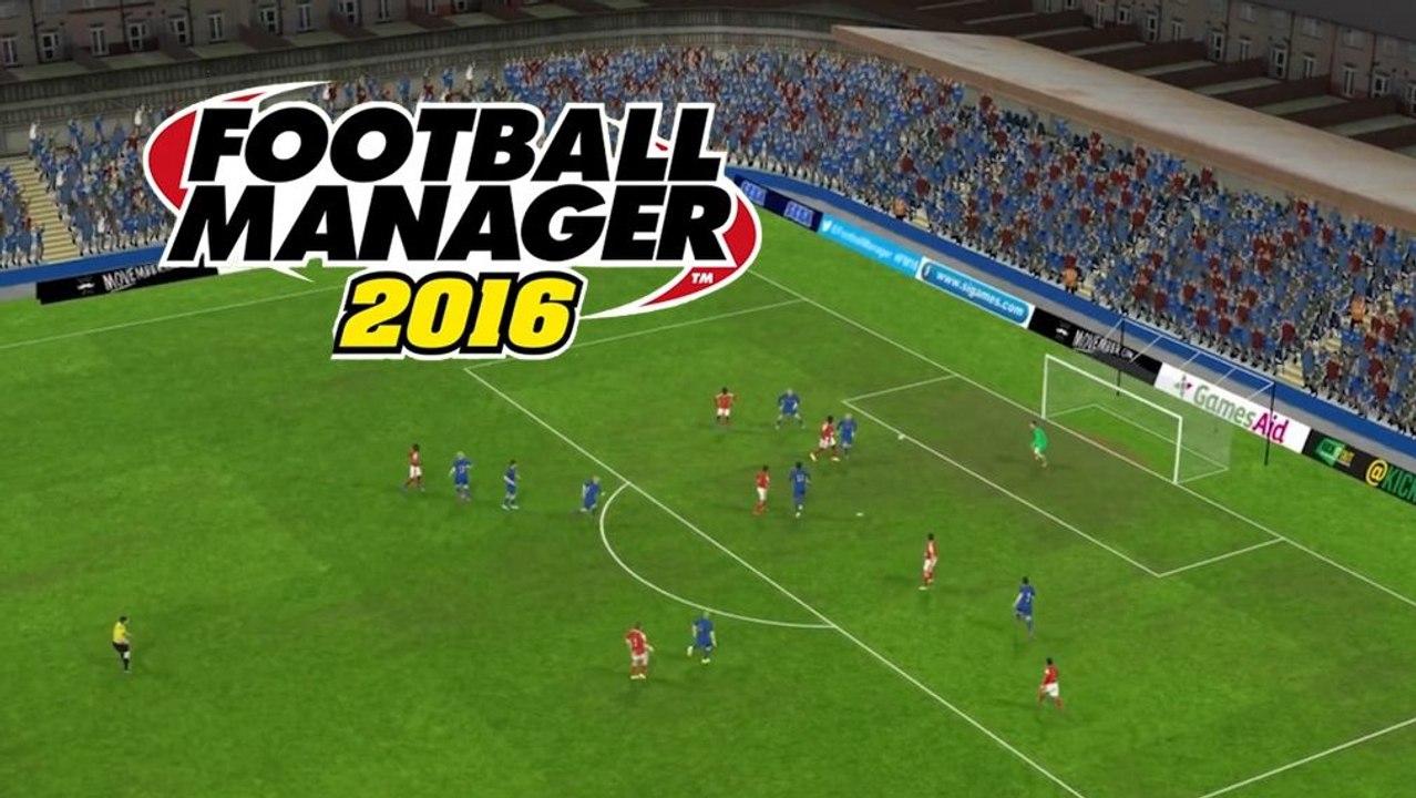 Erste Spielszenen des Football Manager 2016