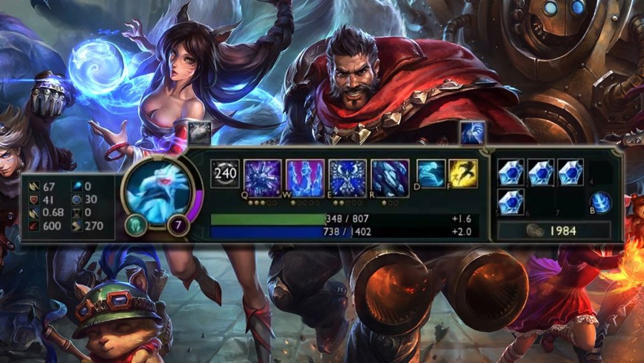 Neu für League of Legends - das Head-up-Display