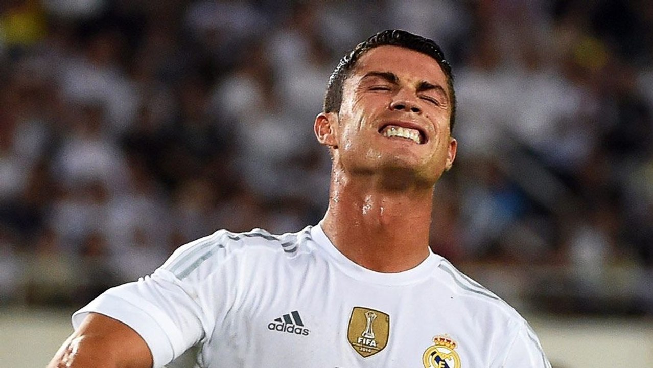 CR7 hat Rücken und fehlt Real in München