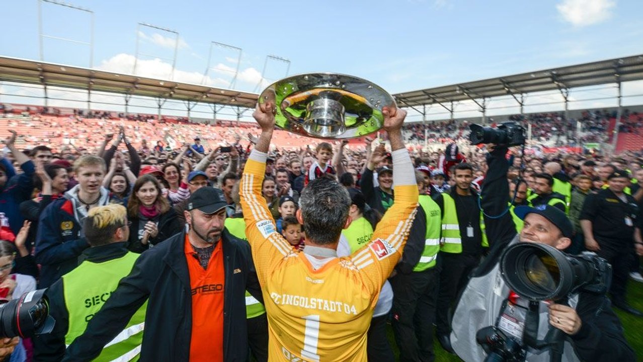 Ingolstadt feiert mit seinen Aufstiegshelden