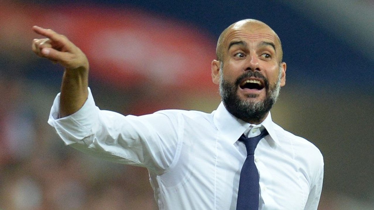 Guardiola zu Reporter: 'Vielleicht sind Sie das erste Mal hier'