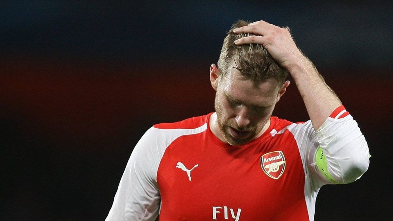 Albtraum für Arsenal: Schwarzer Abend für Mertesacker