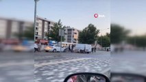 Bursa'da trafikte makas atan sürücüye meydan dayağı