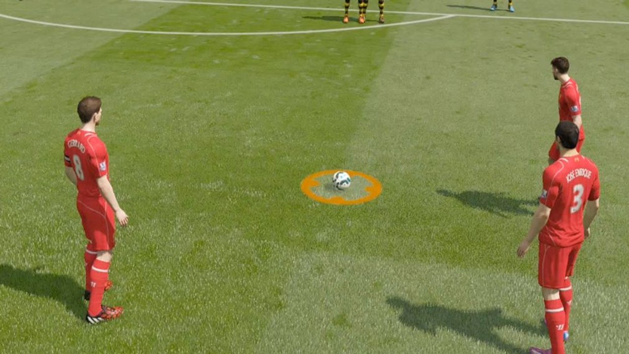 FIFA 15 Tutorial: Doppelt angetäuschter Freistoß