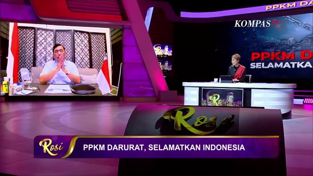 Eksklusif! Luhut Binsar Pandjaitan Jelaskan PPKM Darurat (4) - ROSI