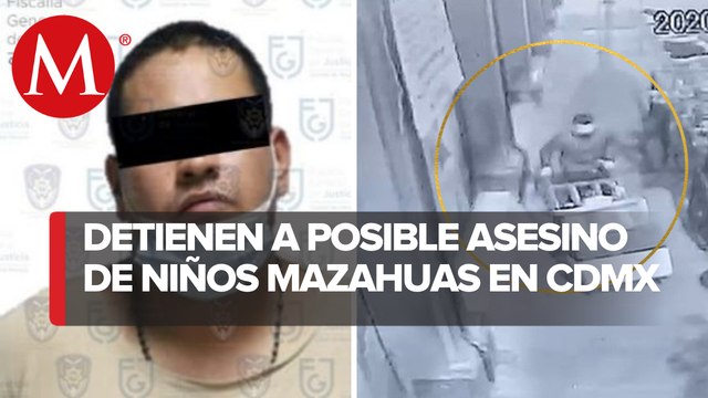 Detienen a posible coautor material de asesinato de niños mazahuas en CdMx