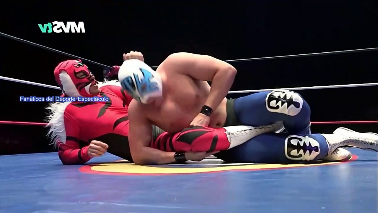 ATLANTIS JR. Y FLYER vs. FELINO Y FELINO JR. (Lucha por Campeonato Nacional de Parejas).