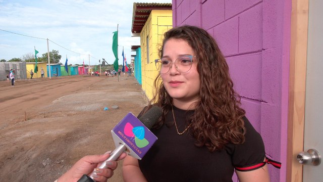 Gobierno Sandinista entrega 100 nuevas viviendas del programa Bismarck Martínez en Villa Jerusalén