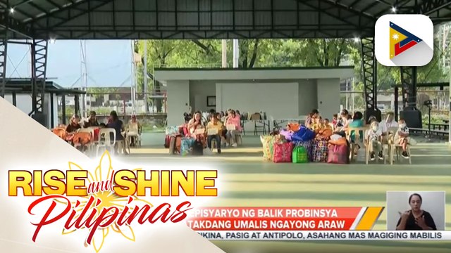 Mahigit 30 benepisyaryo ng Balik Probinsya Program, nakatakdang umalis ngayong araw