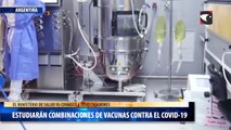Estudiarán combinaciones de vacunas contra el covid-19