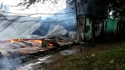 Llamas consumen 10 casas en asentamiento de Alajuela