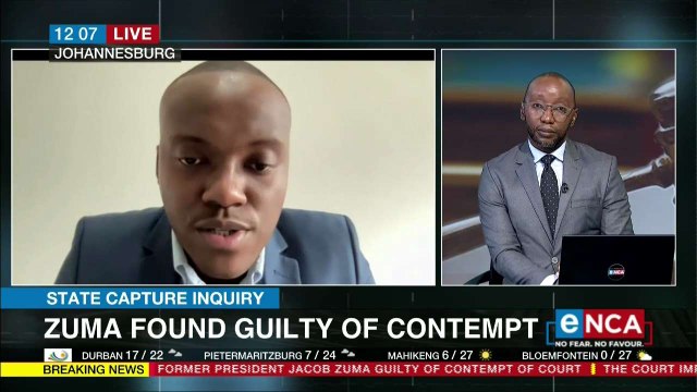 Zuma found guilty of contempt