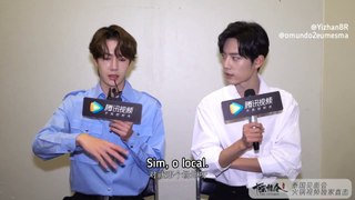 [PT SUB] Xiao Zhan e Wang Yibo — Entrevista nos Bastidores do Fanmeeting Thailand