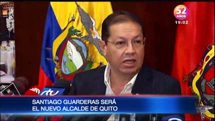 Jorge Yunda se pronunció tras ratificación del TCE sobre su remoción