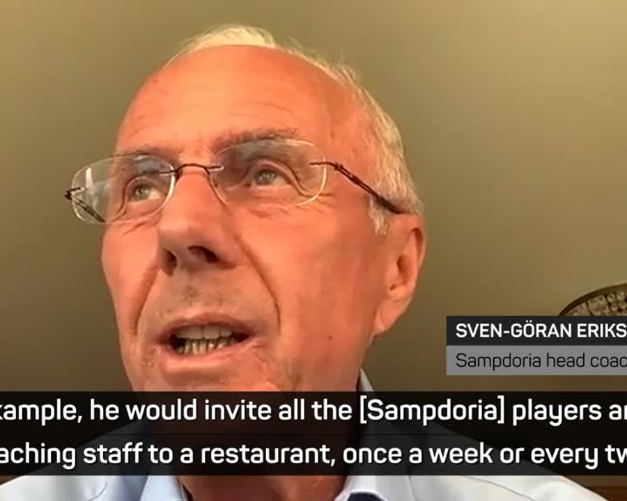 Eriksson recalls fine dining with Mancini