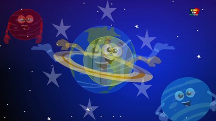 chanson des planètes - système solaire - apprendre les planètes noms - Planets rimes - Planet Song