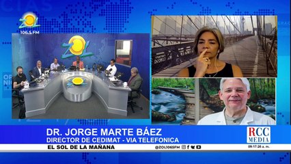 Dr. Jorge Marte Báez, Dir. Cedimat ofrece detalles sobre la importancia de la tercera dosis